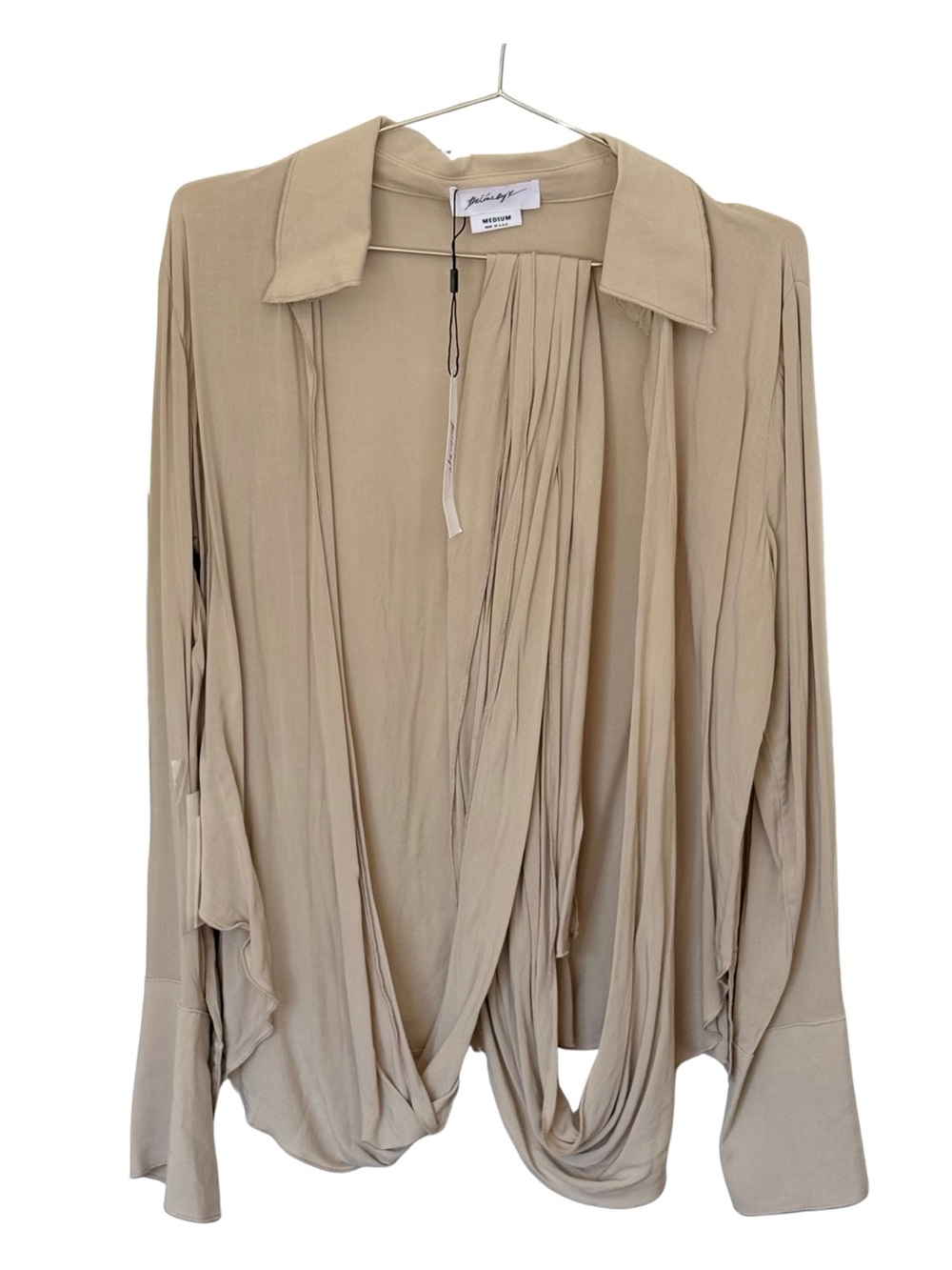 The Line by K V-Neck Long Sleeve Top